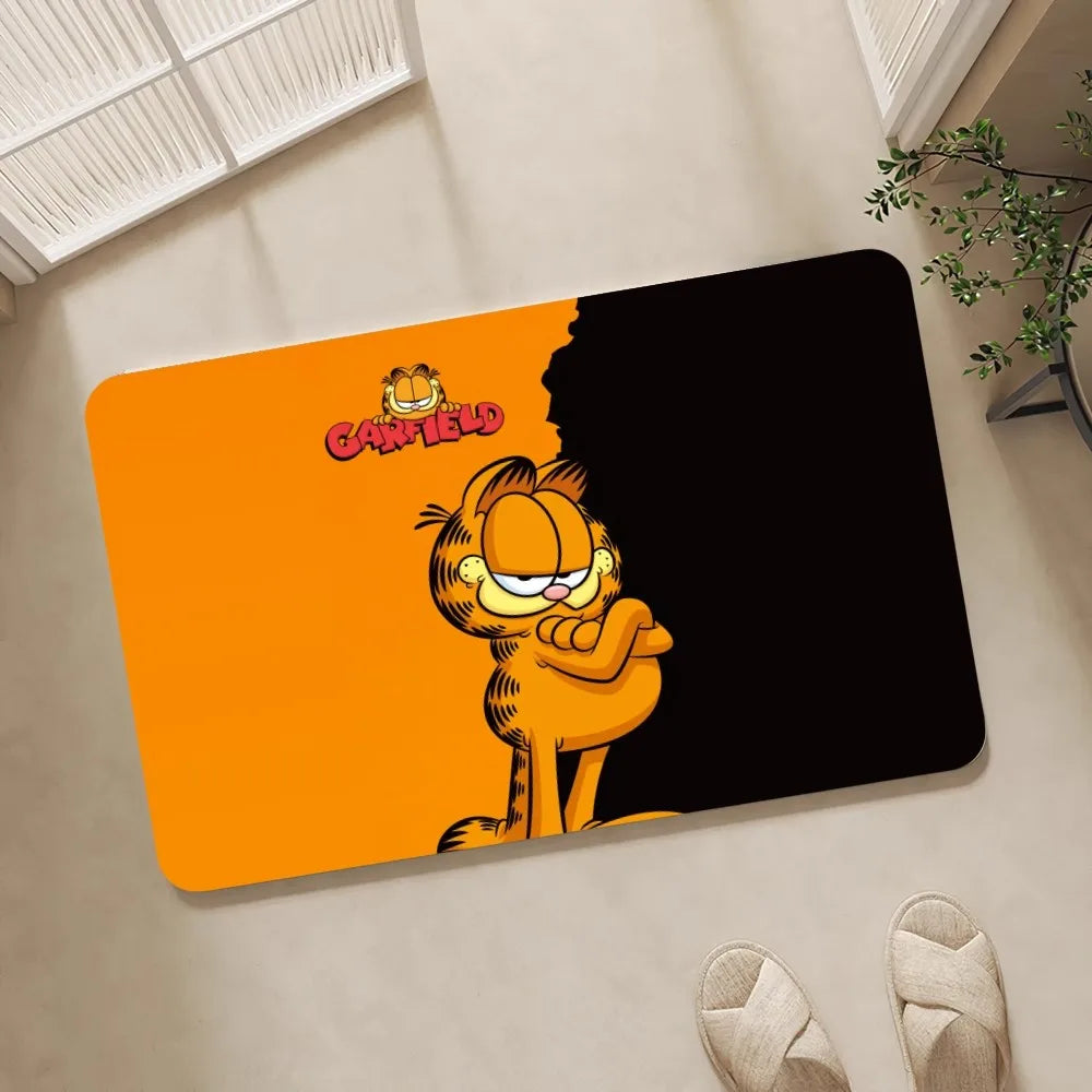 Garfield Cartoon Canvas Wall Art Print | Bedroom & Living Room