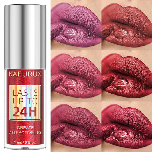 KAFURUX 20-Shade Glitter Liquid Lipstick & Diamond Lip Gloss Glitter Lip Gloss Oasis Select