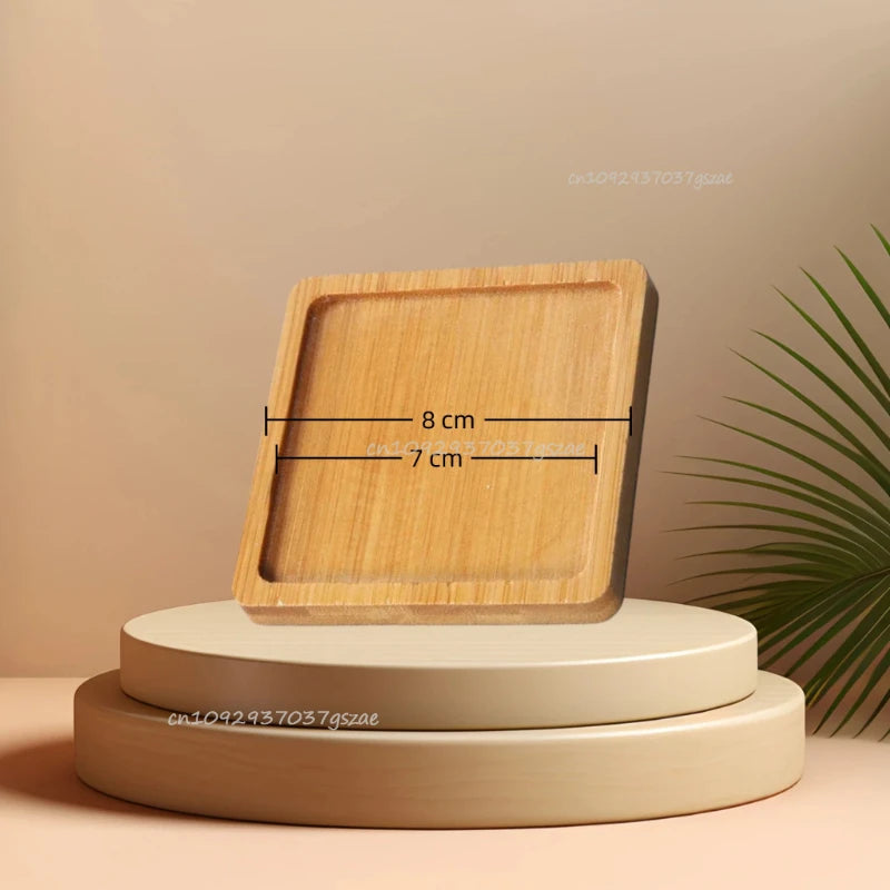 Bamboo Multi-Purpose Tray Set | Plant, Kitchen & Bathroom Use