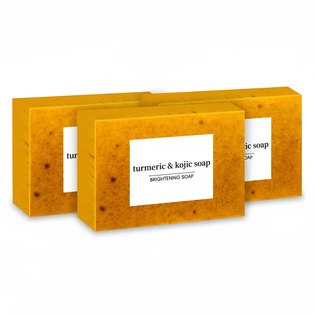 SADOER Turmeric Kojic Acid Soap – Dark Spots & Glow 100g