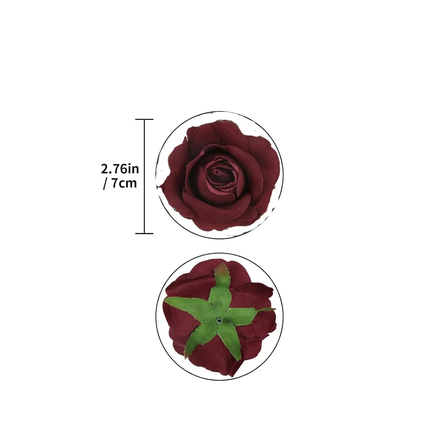 Silk Rose Artificial Flowers 5/10 Pcs – Wedding & Home Decor