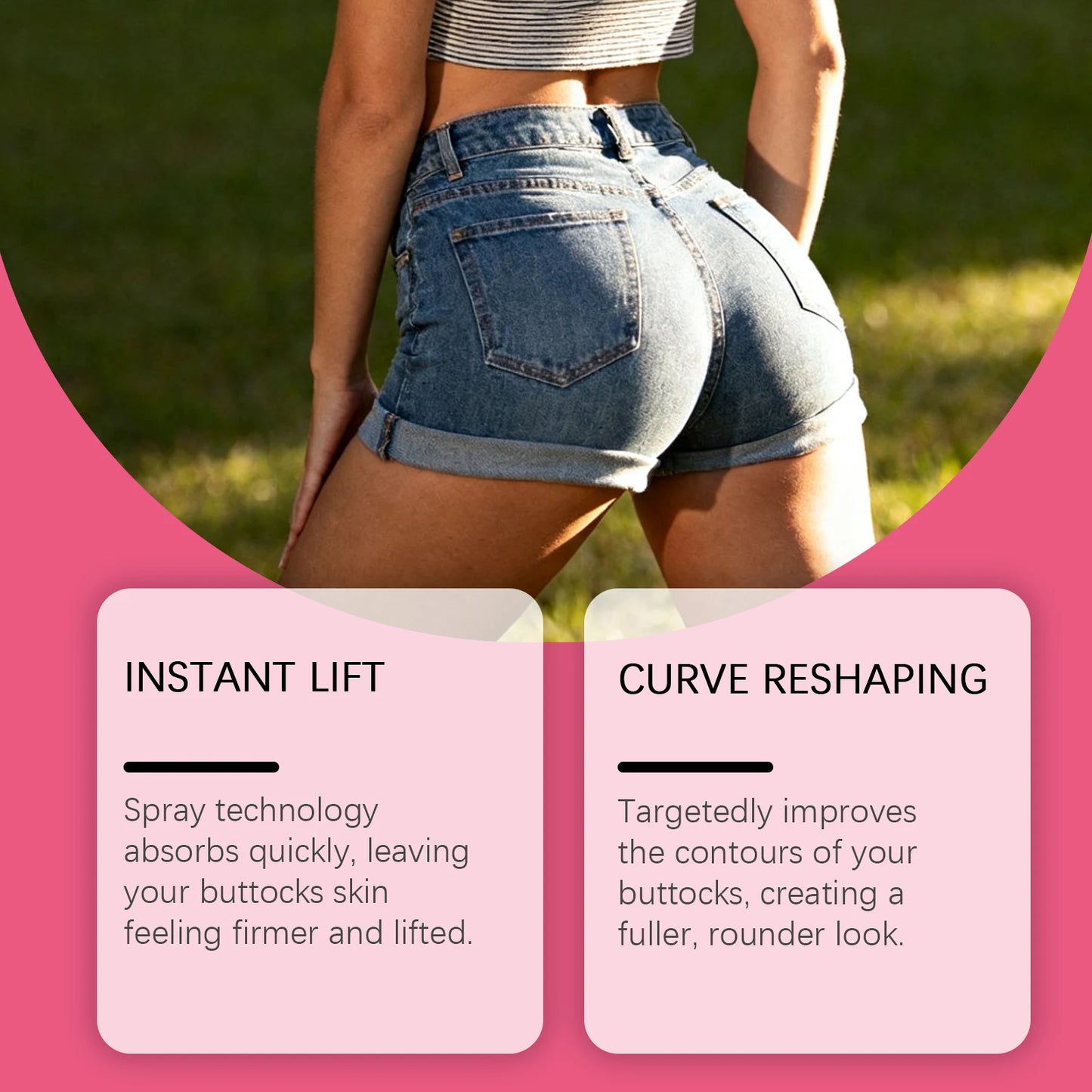 OceAura Firming Buttocks Spray – Lift, Contour & Moisturize