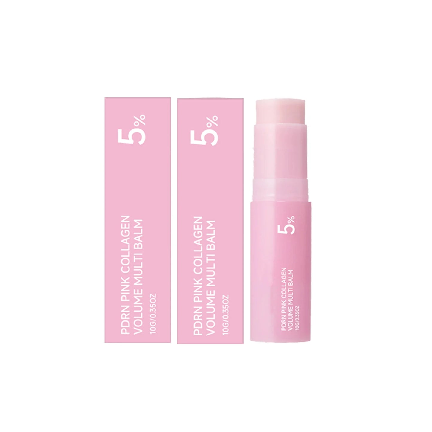 Volume Multi balm Nourishing Smoothing Dry Skin Fade Fine Lines Improve Dullness Brightening Plumping Face & Neck Skincare Stick Peaceful Pleasures Health and Wellness 2 x 10g Boxed