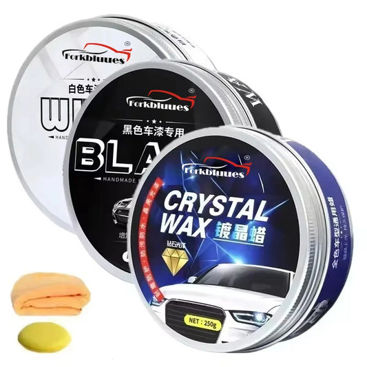 Car Wax Crystal Plating Set Hard Glossy Wax Layer Covering Paint Surface Coating Formula Waterproof Film Car Polish Peaceful Pleasures Health and Wellness