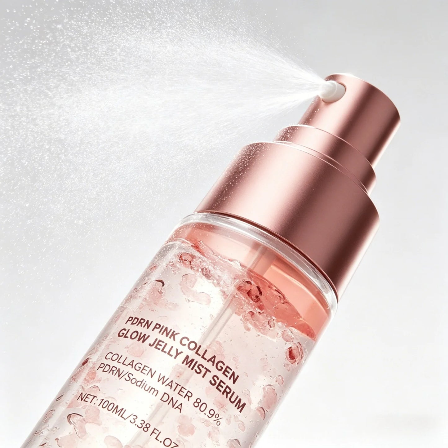 PDRN Pink Collagen Jelly Mist Spray – Hydrating Face Serum