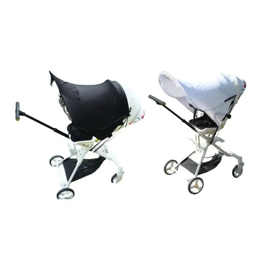 UPF50+ Baby Stroller Sun Shade Canopy | Easy Install