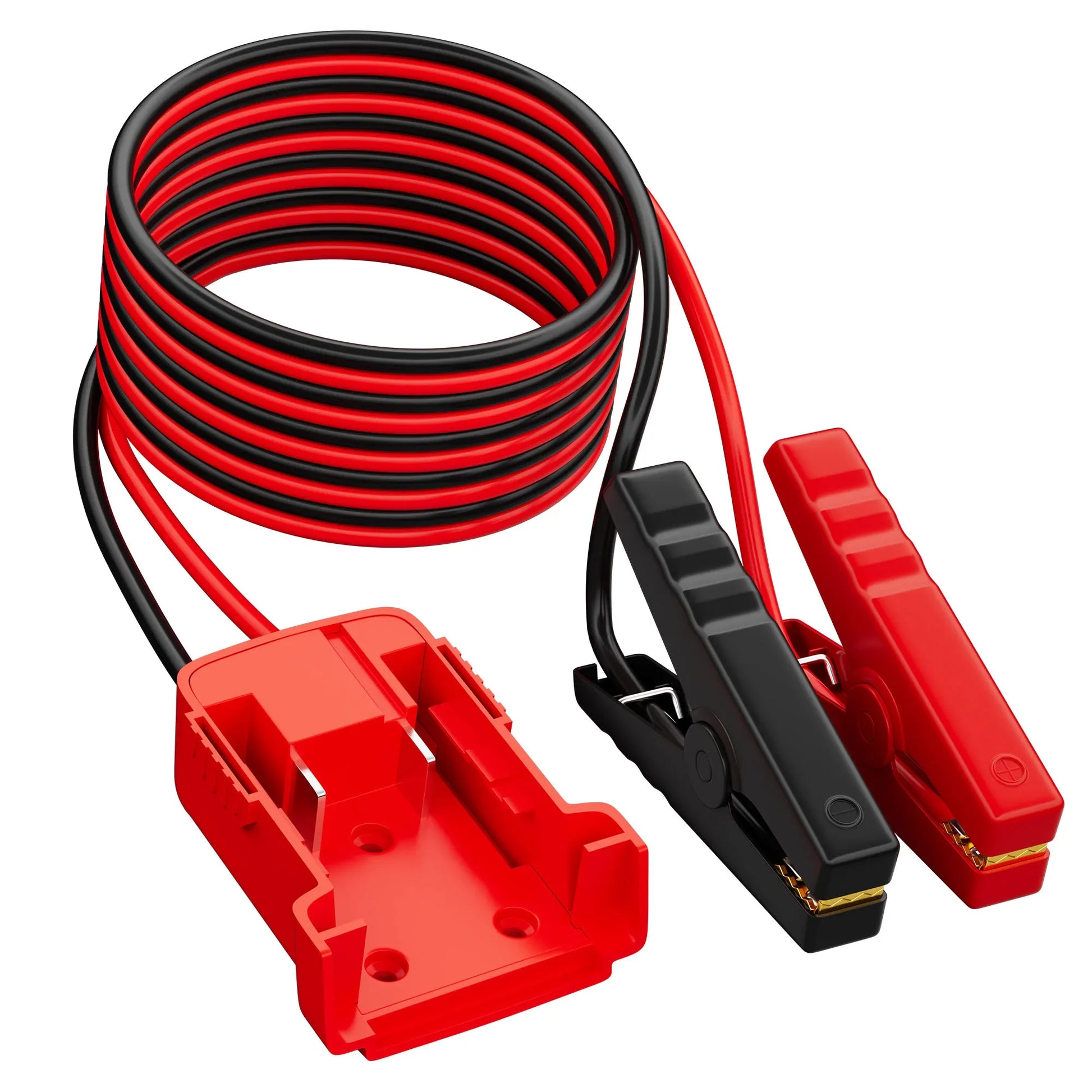 6FT Jumper Cable Clamps with 18V Power Wheel Battery Adapter Peaceful Pleasures Health and Wellness for Milwaukee United States