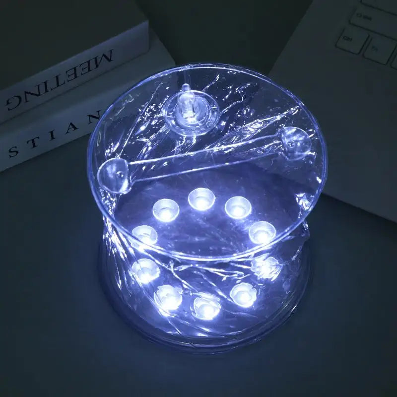 Inflatable Solar Camping Lantern – 10 LED Foldable Waterproof