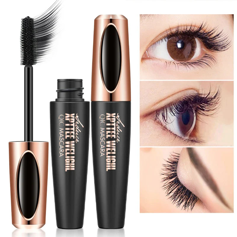 QIC 4D Fiber Mascara – Volumizing, Lengthening & Long-Lasting