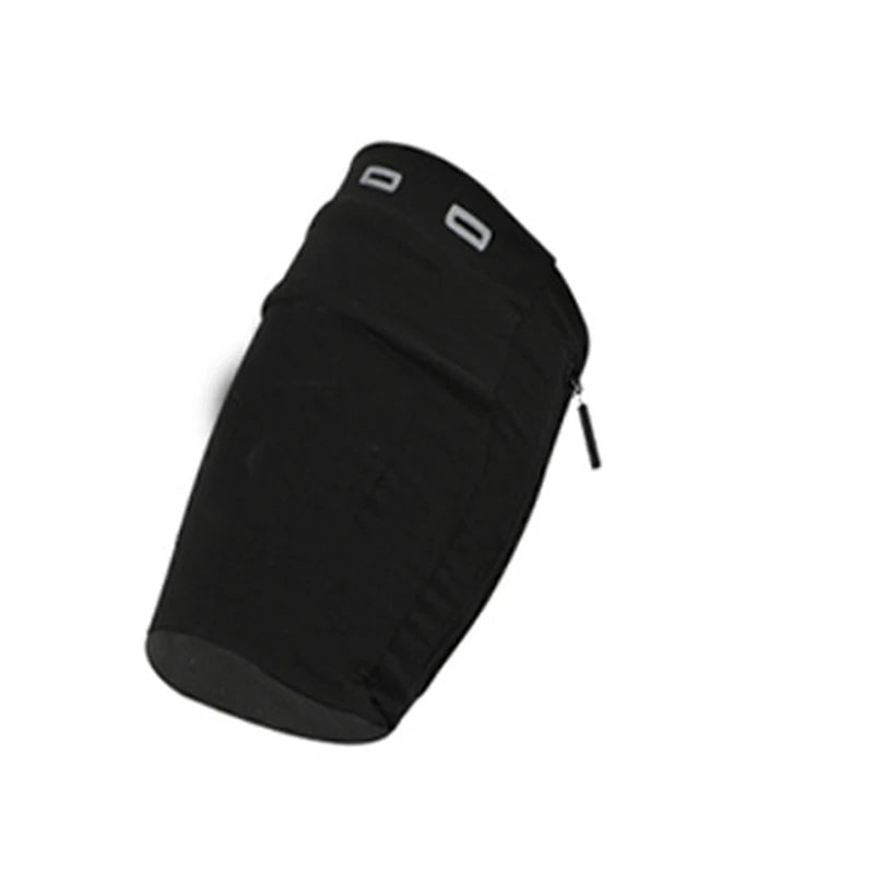 Mobile Phone Bag For Running Sports Armbands mp3/mp4 Bags Sleeve Bags For Jogging Cell Phone Accessories Woman Wrist Holder Peaceful Pleasures Health and Wellness Black(L 27-29cm)
