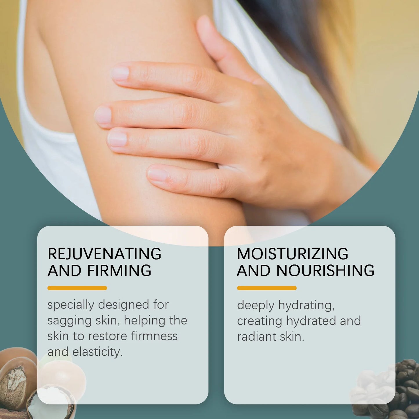 Body Firming Oil – Niacinamide, Hyaluronic Acid & Coffee Extract