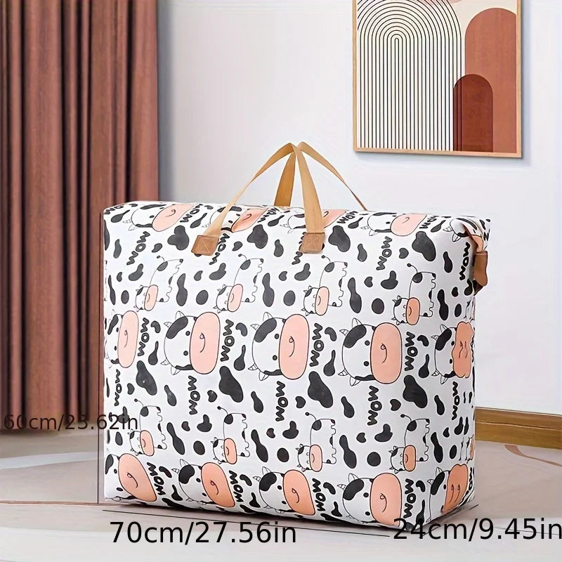 Large Foldable Clothing & Blanket Storage Bag | Oxford Organizer