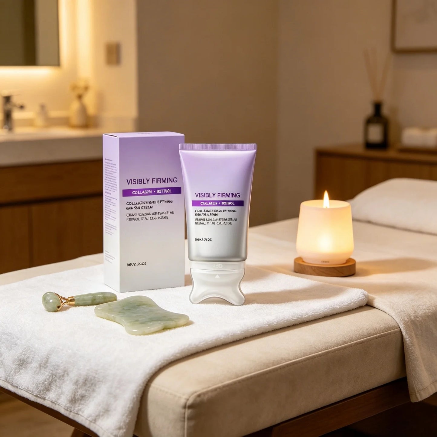Collagen Retinol Gua Sha Cream – Face Firming & Lifting 80g