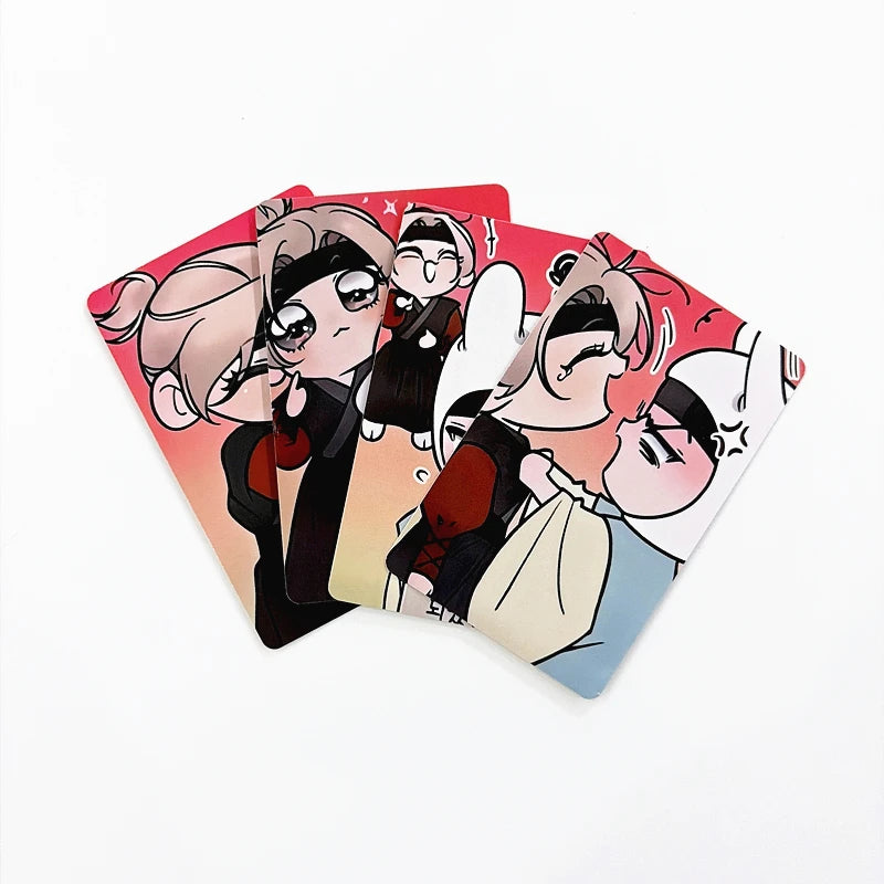 Borderline Manhwa Chibi Lomo Cards Eun Nanjo Hwang Mokyeon Photo Fans