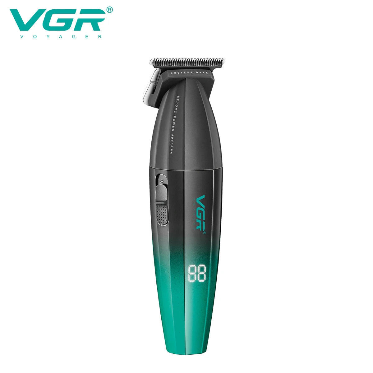 VGR Professional Electric Scissor 9000 RPM High end Hair Clipper Gradient Color Metal Body Carving Home Hair Trimmer V-906 Peaceful Pleasures Health and Wellness