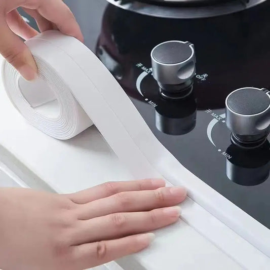 Waterproof Gap Seal Tape for Kitchen Sink, Bathtub, Toilet, Anti-Mold Adhesive Strip Edge Protector Home Bathroom Sealant Peaceful Pleasures Health and Wellness