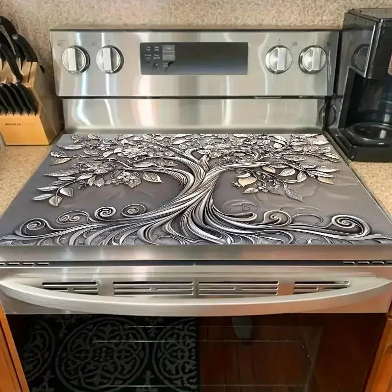 Anti Slip Sun Protection Washable Mat Washer Dryer Covers Top Protector Water Absorption Rubber Mat Kitchen Stove Essential Mat Peaceful Pleasures Health and Wellness