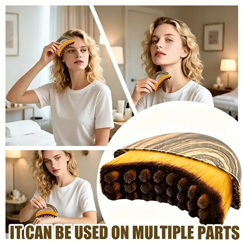 Facial Contour Massage Brush | Face Sculpting Drainage Tool
