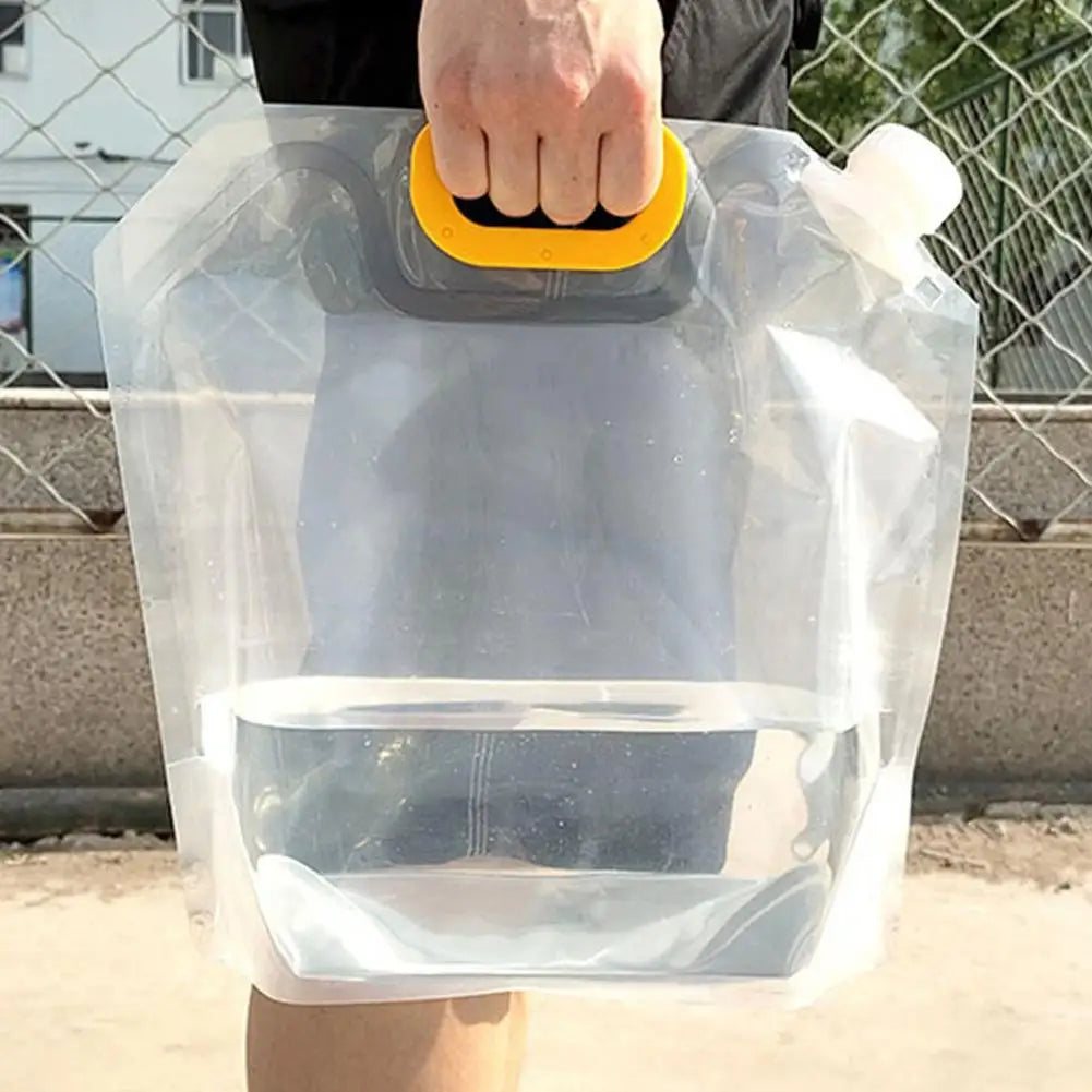 Portable Folding Water Bag 1.5–10L | Camping & Hiking Jug