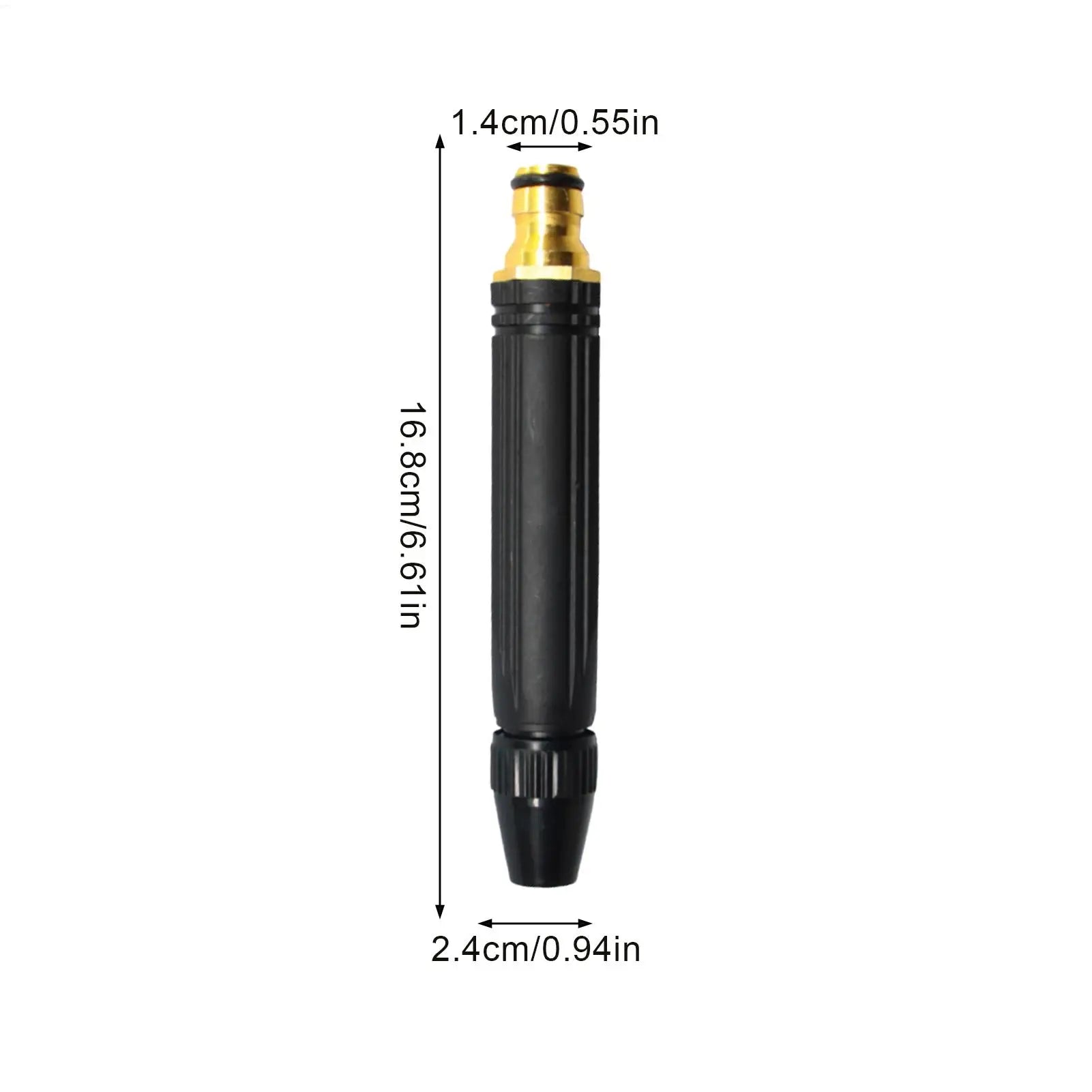 Jet Nozzle Power Washer for Garden Hose Garden Hose Nozzle High Pressure Cleaning Spray Evenly Hose Nozzle for Car Washing Peaceful Pleasures Health and Wellness