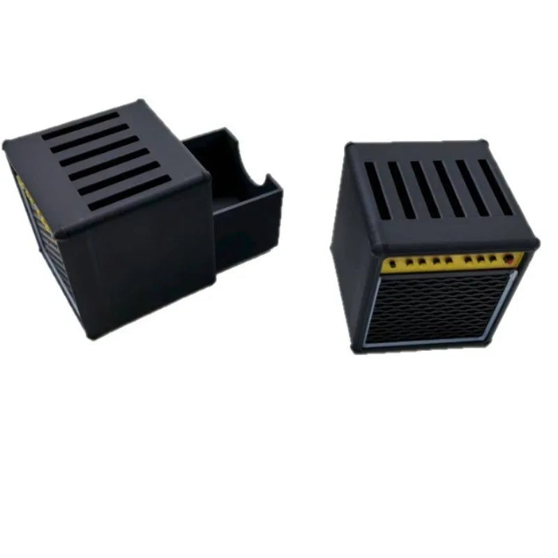 Guitar Pick Holder 3D Printed Large-capacity Portable Amp Shape Slots