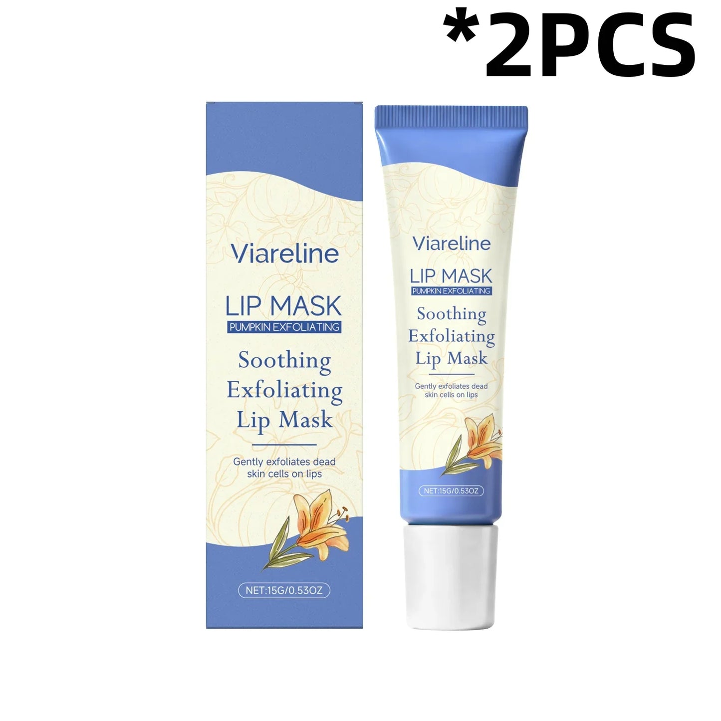 VIARELINE Lip Nourishing Mask – Hydrating & Exfoliating 15g