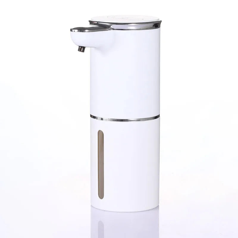 Touchless Foam Soap Dispenser Wall-Mounted Auto Sensor 300ml Foam Soap Dispenser Peaceful Pleasures Health and Wellness WHITE