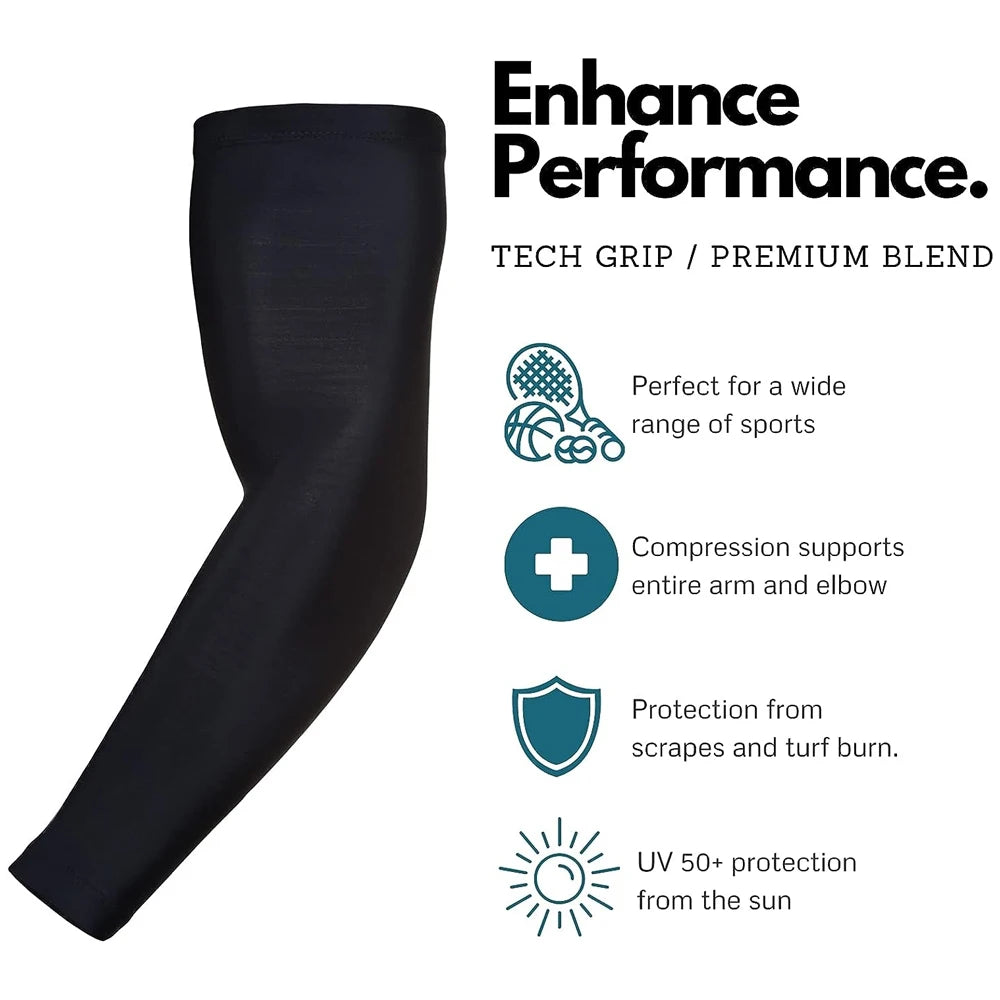 1Pcs Lymphedema Compression Arm Sleeve for Women Men,20-30 mmHg Compression Full Arm Brace for Pain Relief,Post Surgery Recovery Peaceful Pleasures Health and Wellness