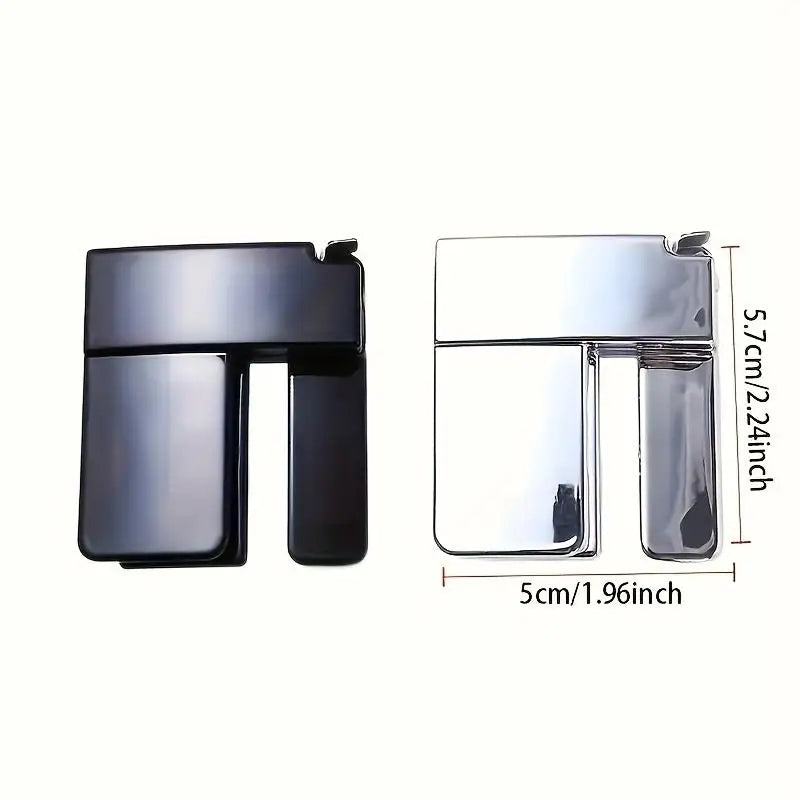 Foldable Multifunctional Belt Clip Buckle Adjustable Waist Belt Buckle for Pants Size Adjustment Mental Material Versatile Use Peaceful Pleasures Health and Wellness