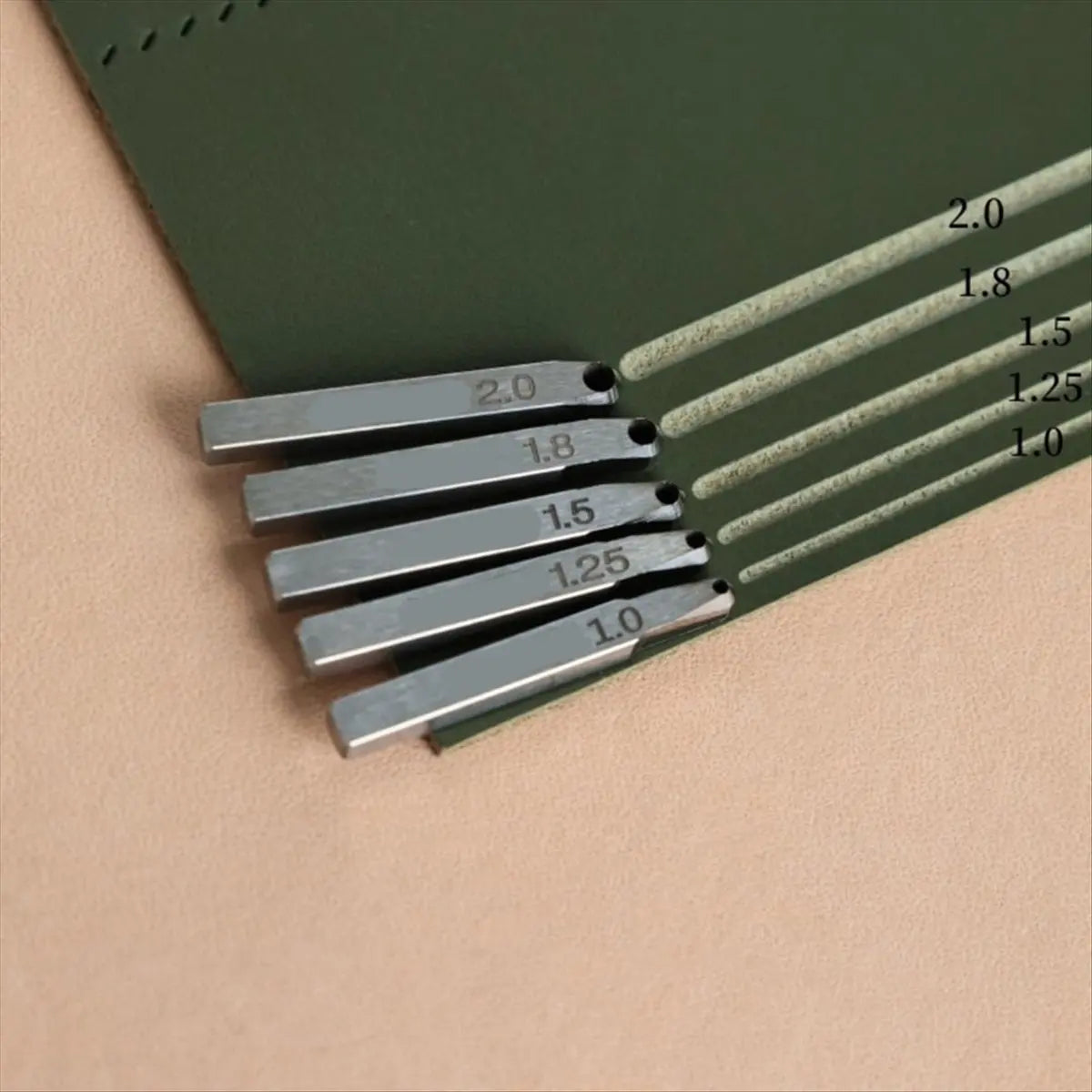 *ABDH 6 in 1 Leather Groover Tool, with Adjustable Stitching Groover, Leather Carving Cutting Tools, Leather Working Tools Peaceful Pleasures Health and Wellness