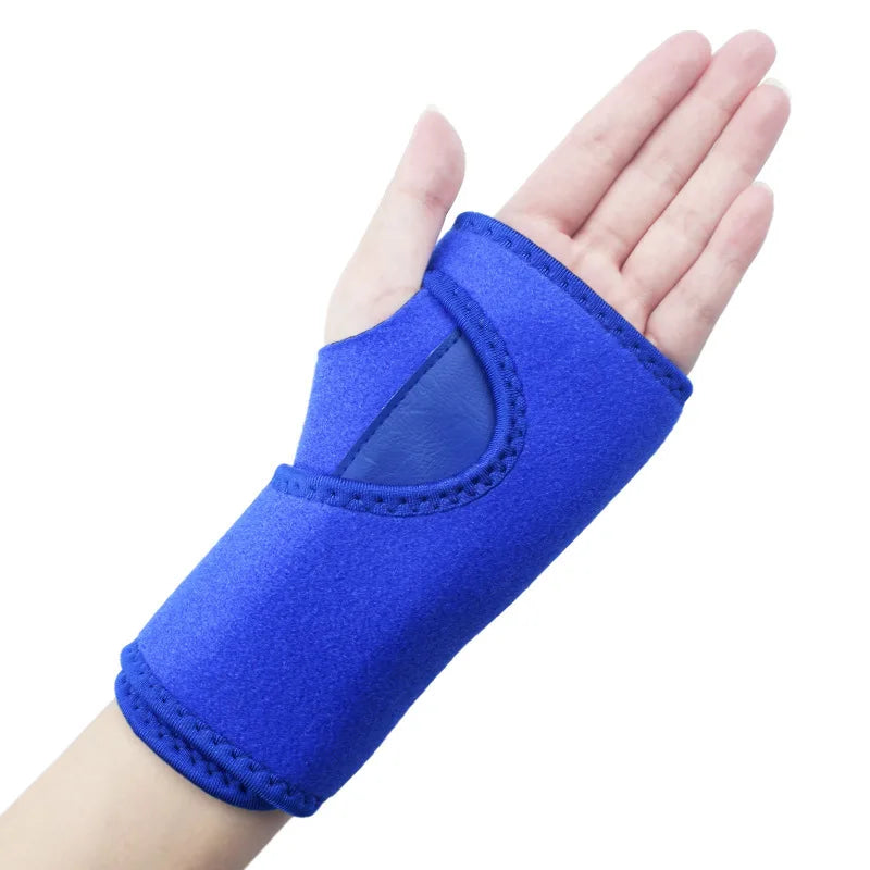 1Pcs Wrist Splint,Carpal Tunnel,Tendonitis and Cushioned Arthritis to Help with Carpal Tunnel and Relieve and Treat Wrist Pain Peaceful Pleasures Health and Wellness Blue Left
