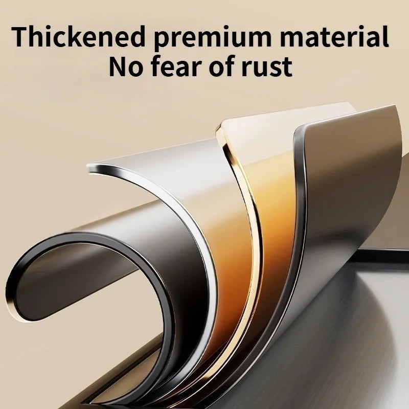 Punch-Free Vacuum Suction Hair Dryer Holder Wall Mount Rack