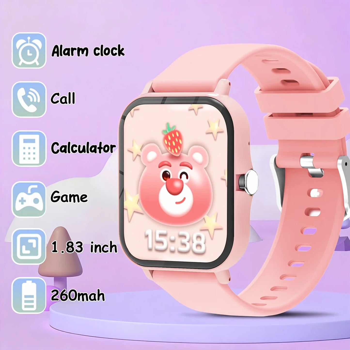 ERUN Kids Smartwatch – Calling, Music, Steps & Sleep Tracker