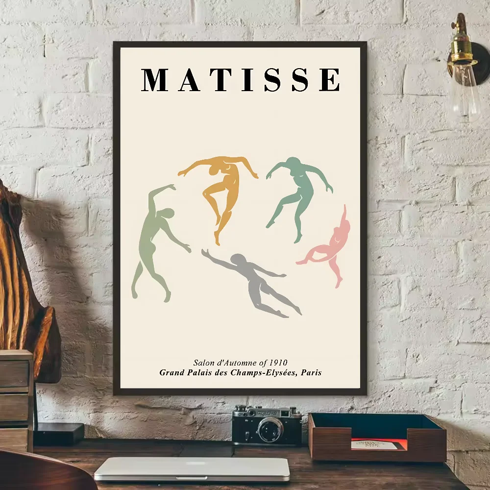 abstract matisse flower human body Poster HD art sticky wall waterproof home living room bedroom bar aesthetic decoration Peaceful Pleasures Health and Wellness