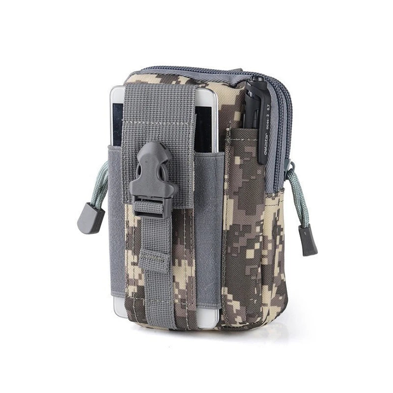Camouflage Tactical Fanny Pack | Hiking Running Belt Bag