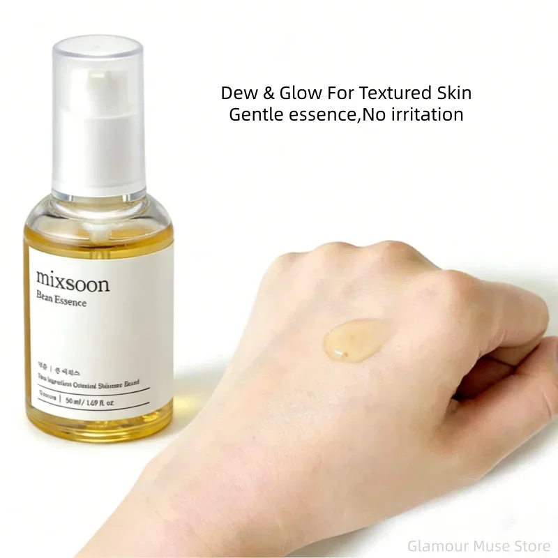 Mixsoon Glow Bean Essence – Exfoliating Hydrating Serum 50ml Peaceful Pleasures Health and Wellness