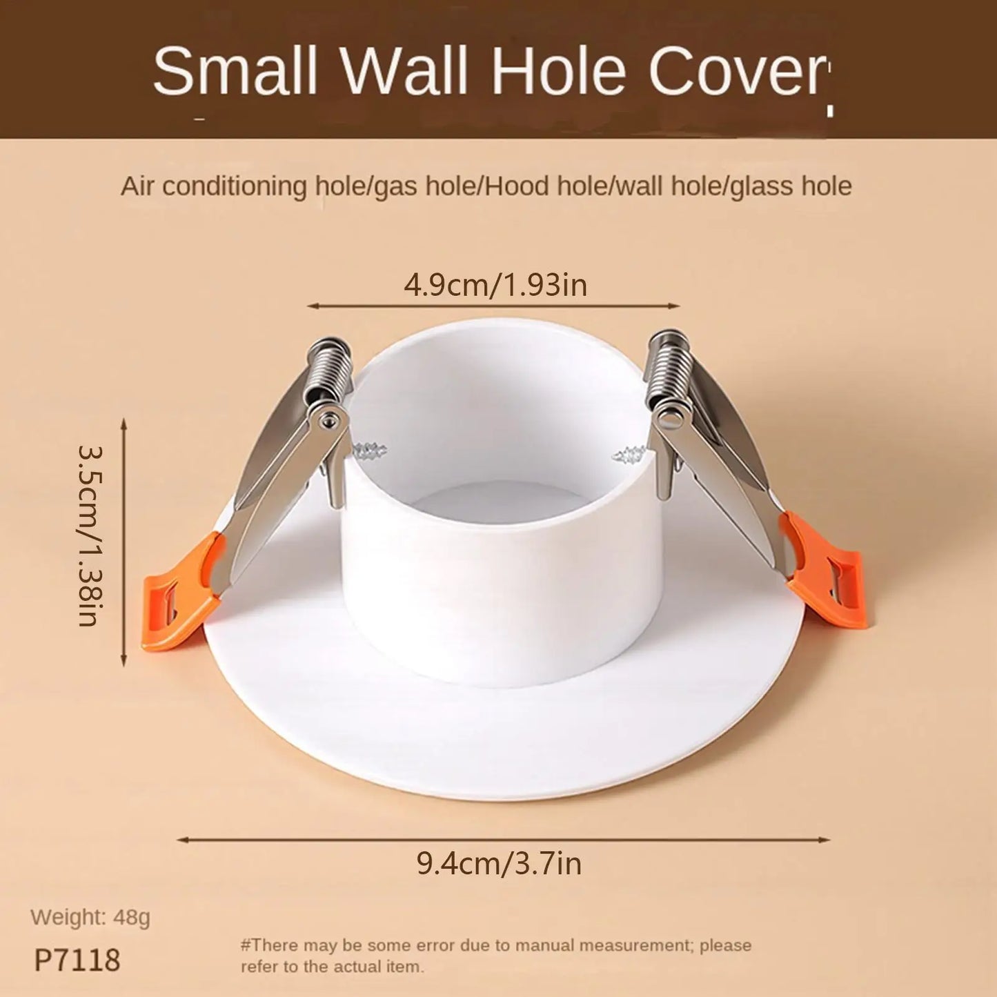 Ceiling Cover Plate Decorative Access Panel With Buckle Round Blank Cover Plate For Home Living Room Kitchen Garage Basement Peaceful Pleasures Health and Wellness