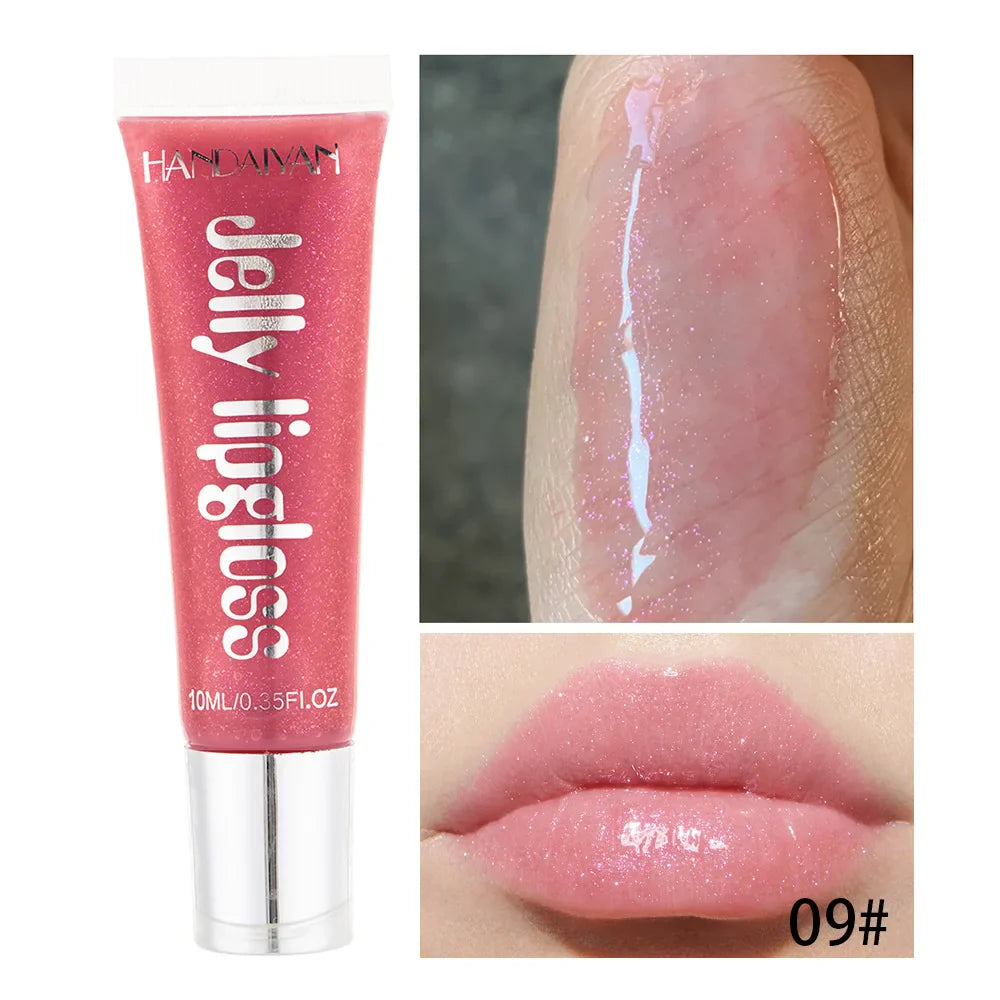 Handaiyan Candy Lip Gloss Oil – Hydrating, Plumping, 12 Shades