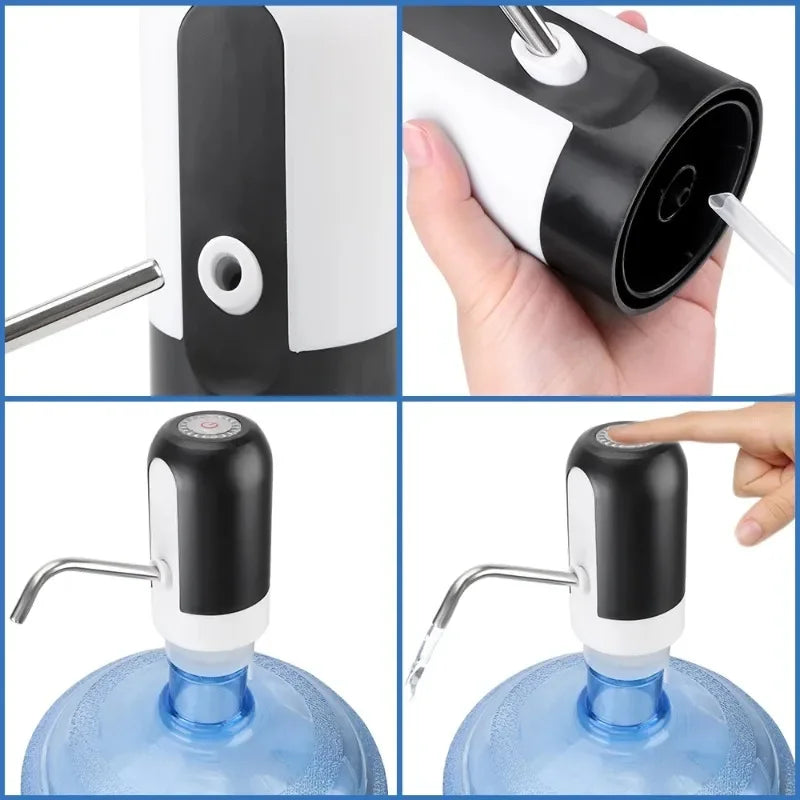 Mini Electric USB Water Pump Dispenser for 5 Gallon Bottles Water Bottle Pump Peaceful Pleasures Health and Wellness