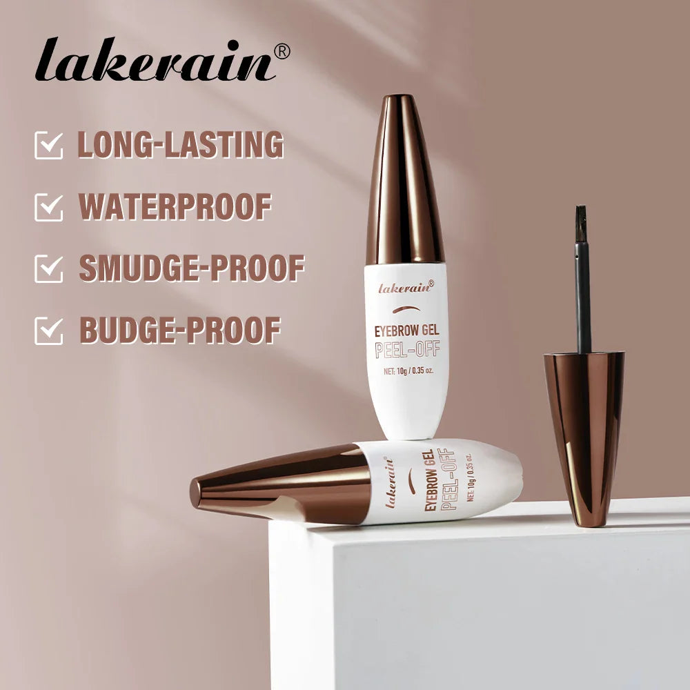 Lakerain Peel-Off Eyebrow Tint Gel – Waterproof Brow Color
