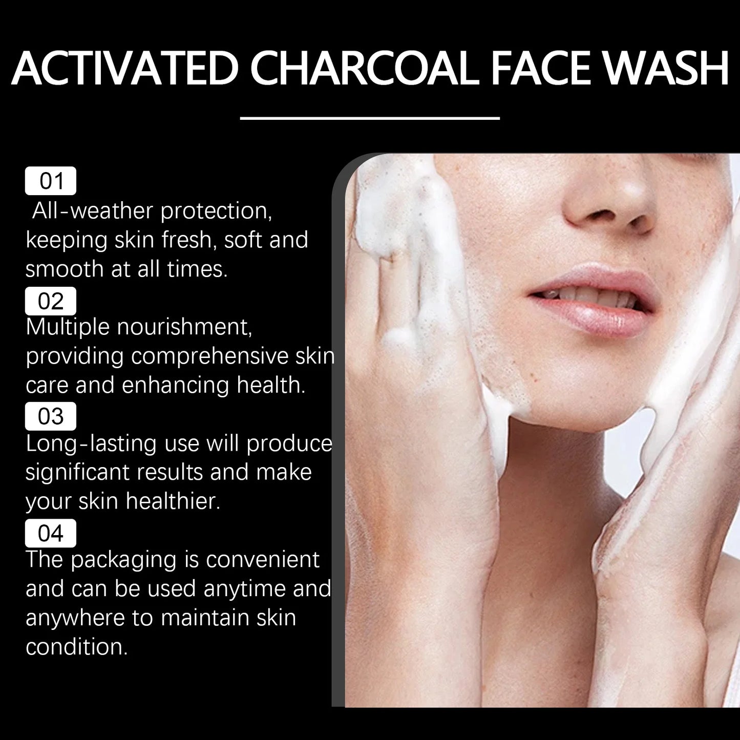 Niacinamide Facial Cleanser – Pore Minimizing, Oil Control & Brightening