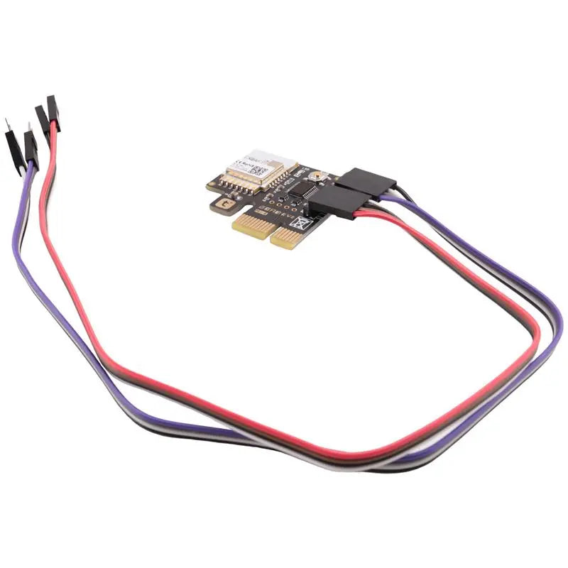 A36T-10X Tuya Computer Power Reset Switch Pcie Card For PC Destop Computer,APP Remote Control,Support Google Home,MINI Card Peaceful Pleasures Health and Wellness