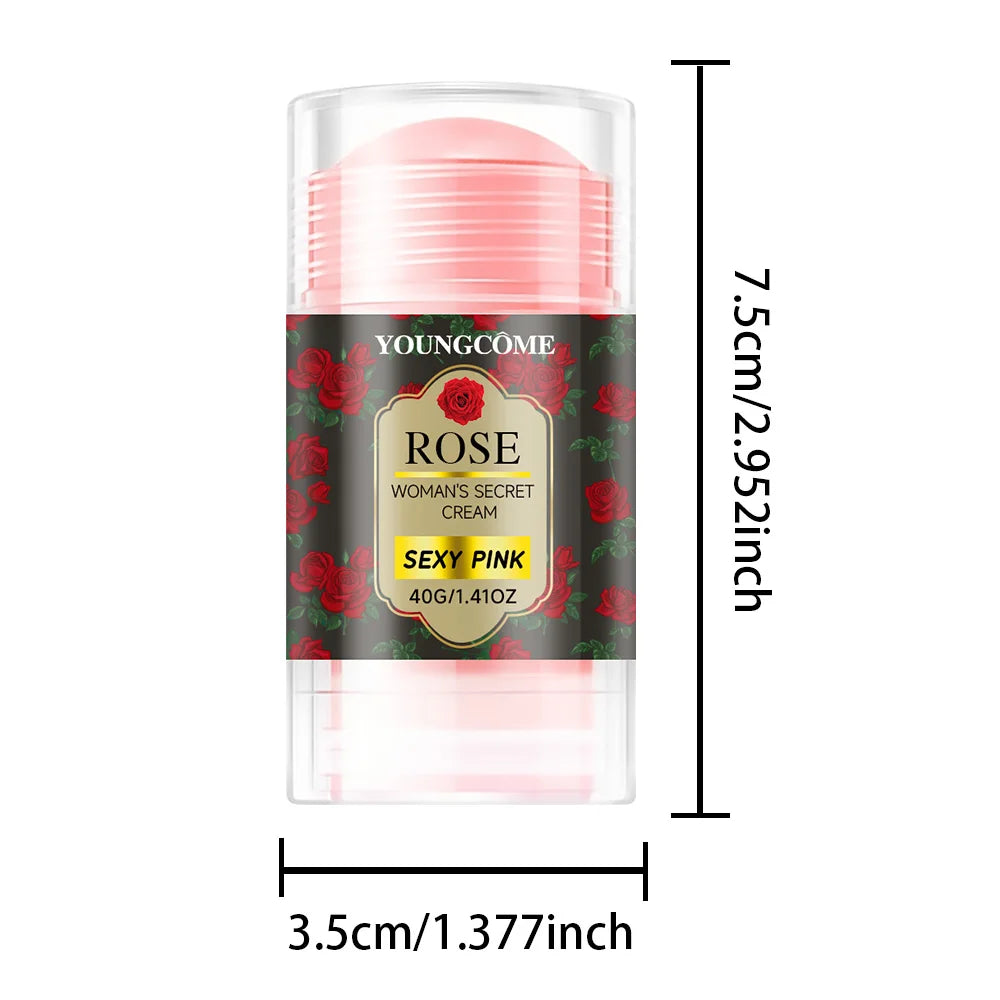 YOUNGCOME Rose Moisturizing Cream Stick – Dry Face & Body Care Moisturizing Cream Stick Peaceful Pleasures Health and Wellness 1PCS