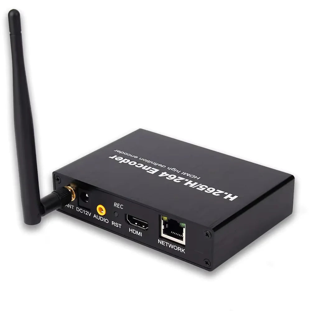 WiFi HD Video Encoder H.265/H.264 HDMI to IP RTMP SRT RTSP
