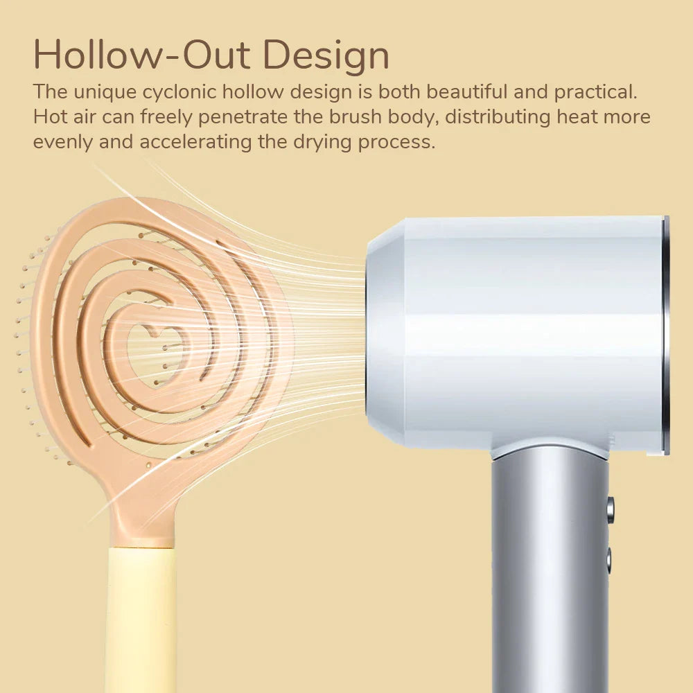 Capybara Hollow Hair Comb – Anti-Static Detangling Brush