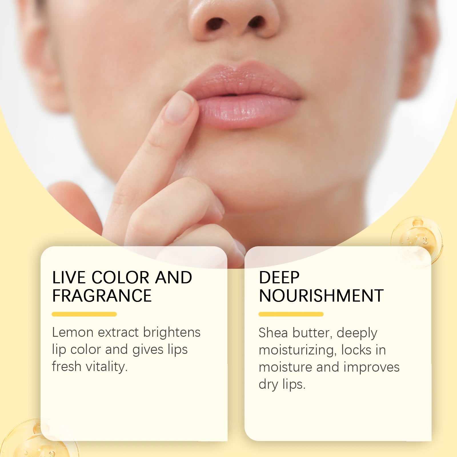 Lemon Turmeric Lip Balm – Brighten Dark Lips & Deep Moisture Peaceful Pleasures Health and Wellness