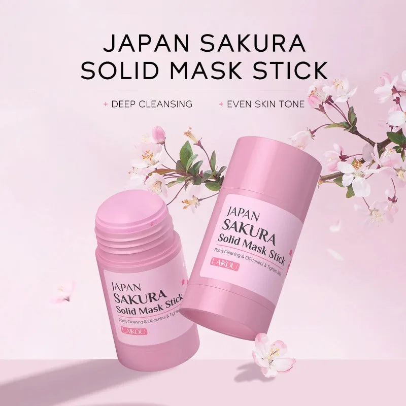 Sakura Face Mask Stick – Pore Cleansing & Oil Control | 45g