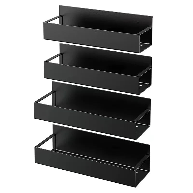 2pcs Magnetic Storage Shelf Household Kitchen Refrigerator Washing Machine Side Hanging Storage Rack, Multifunctional Storage Peaceful Pleasures Health and Wellness 4pcs