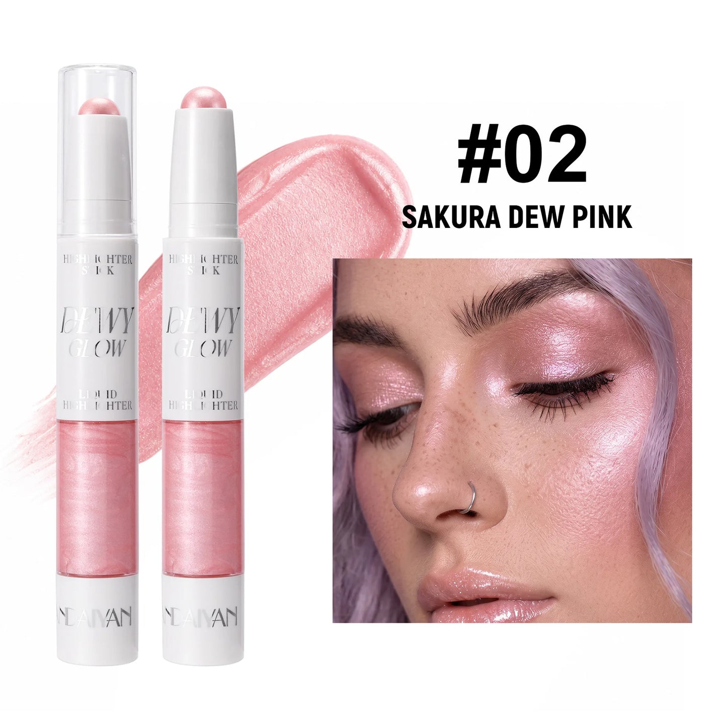 2-in-1 Contour Stick & Liquid Highlighter | Dual-Ended Face Sculptor