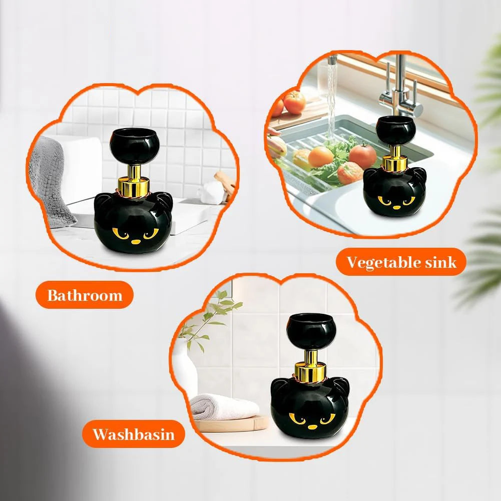 Cat Paw Foaming Soap Dispenser 480ml – Refillable Pump